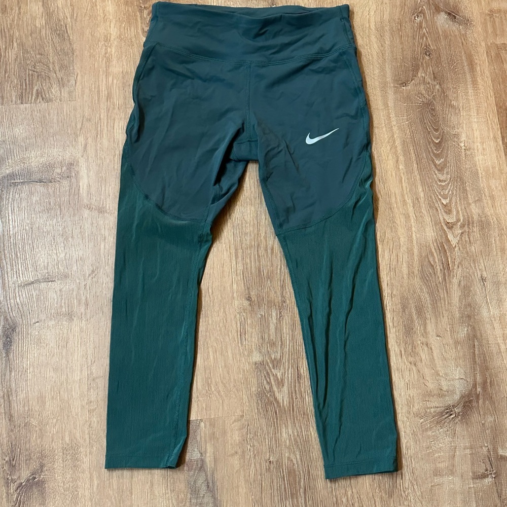 Nike Dri-FIT Dark Green Leggings